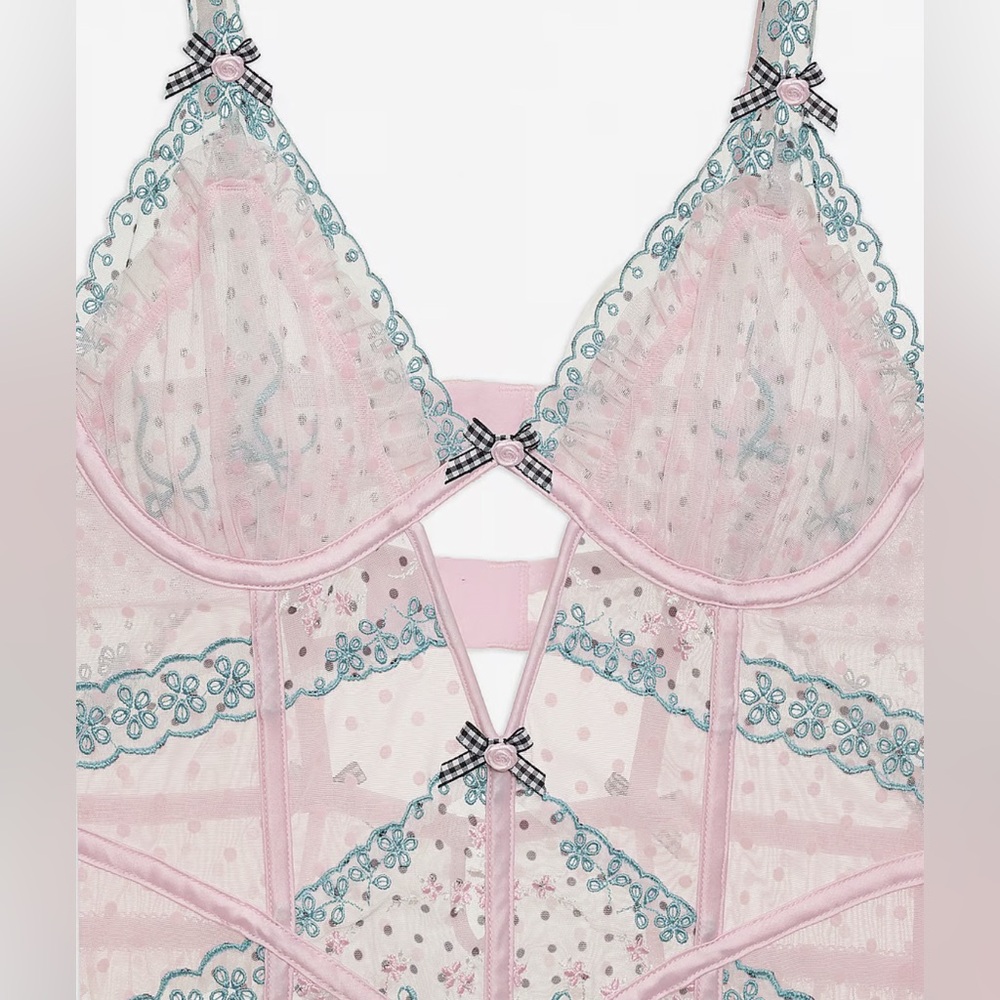For Love & Lemons Anya Teddy NWT Small - Picture 2 of 4